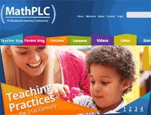 Tablet Screenshot of mathplc.com